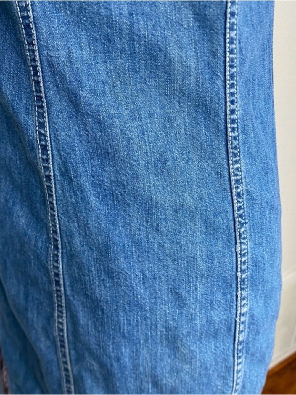 Tommy Hilfiger Women's Blue Denim Short Sleeve Button Down Dress Size 4 Western - Picture 11 of 16